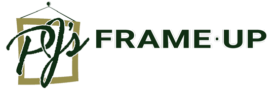 PJ's Frame-Up Logo